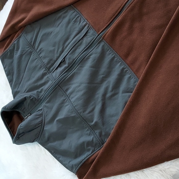 DESTINATION 10K Above Sea Level fleece jacket brown size XXL - Picture 3 of 8